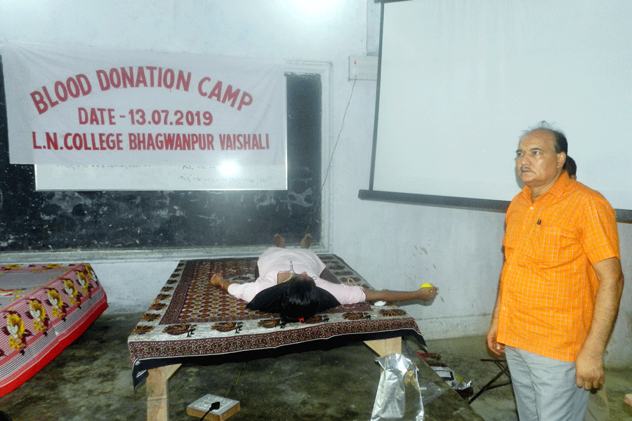 Blood Donation Camp On 13 July 2019.