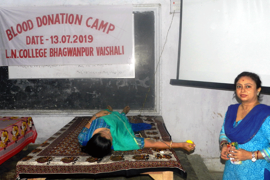 Blood Donation Camp On 13 July 2019.
